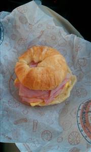 Burger King Double Ham, Egg, & Cheese Croissan'wich