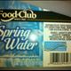 Food Club Spring Water