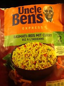 Uncle Ben's Express Basmati-Reis mit Curry
