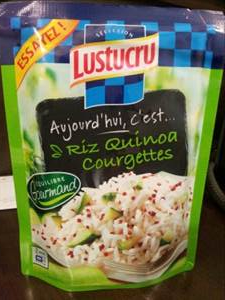 Lustucru Riz Quinoa Courgettes