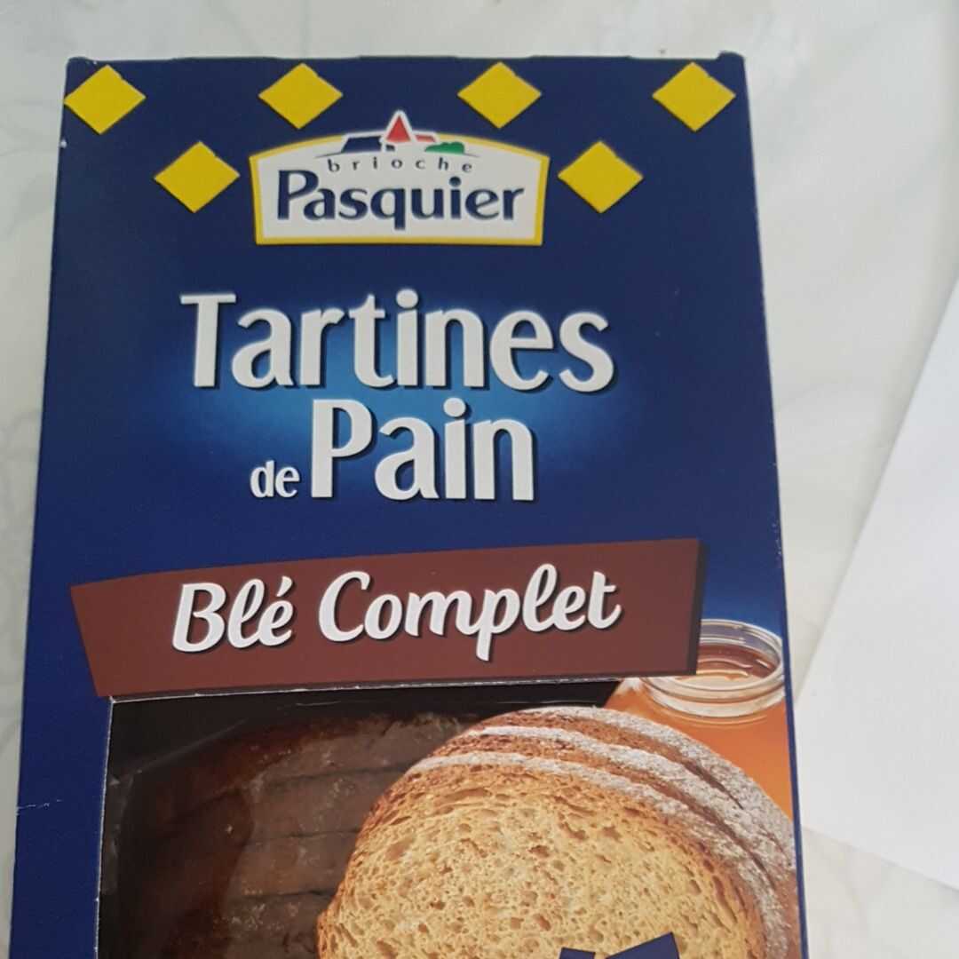 Tartines de Pain Blé Complet