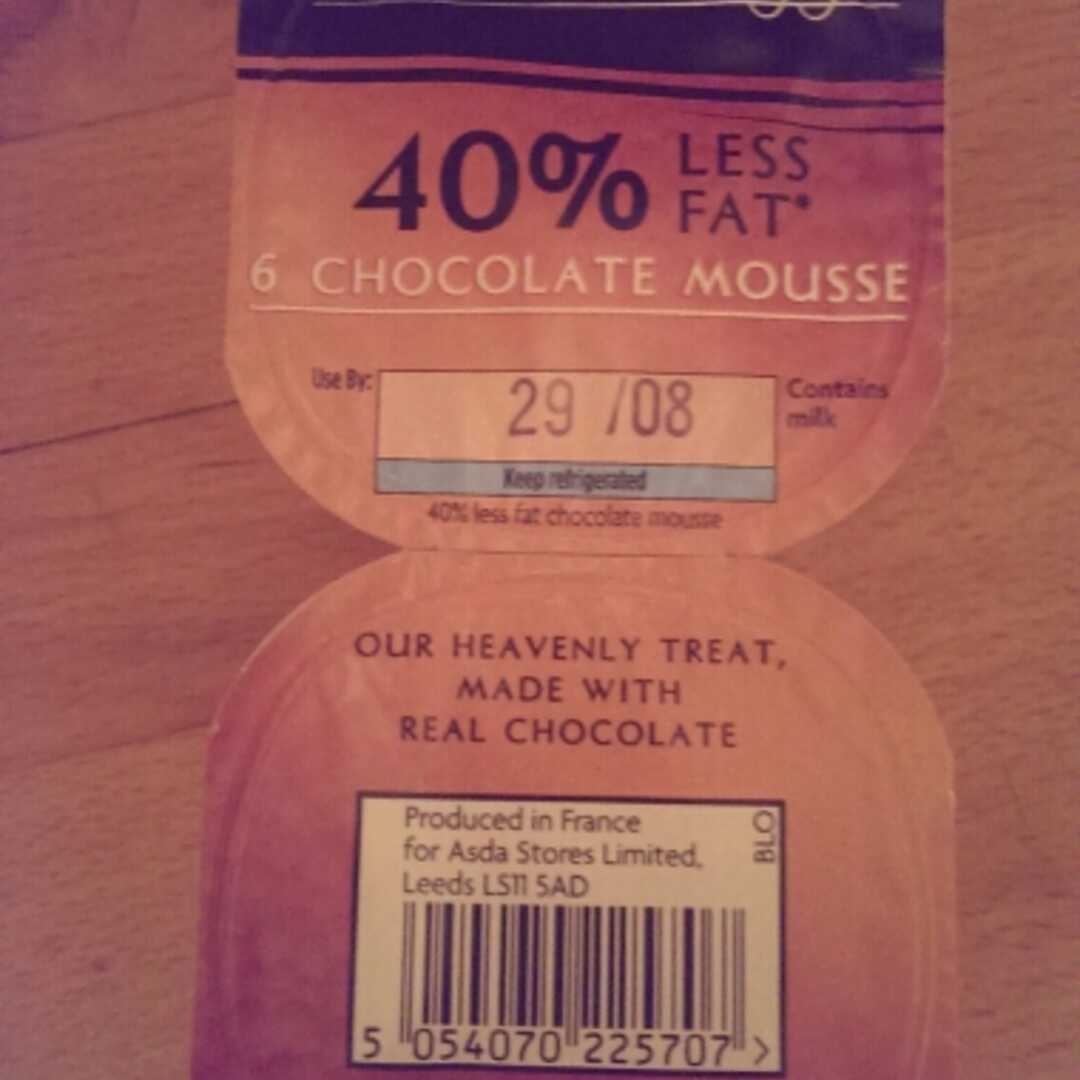Asda Chosen By You 40% Less Fat Chocolate Mousse