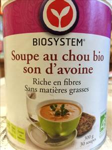 Biosystem Soupe au Chou Bio Son d'avoine