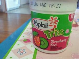 Yoplait Trix Strawberry Kiwi Yogurt