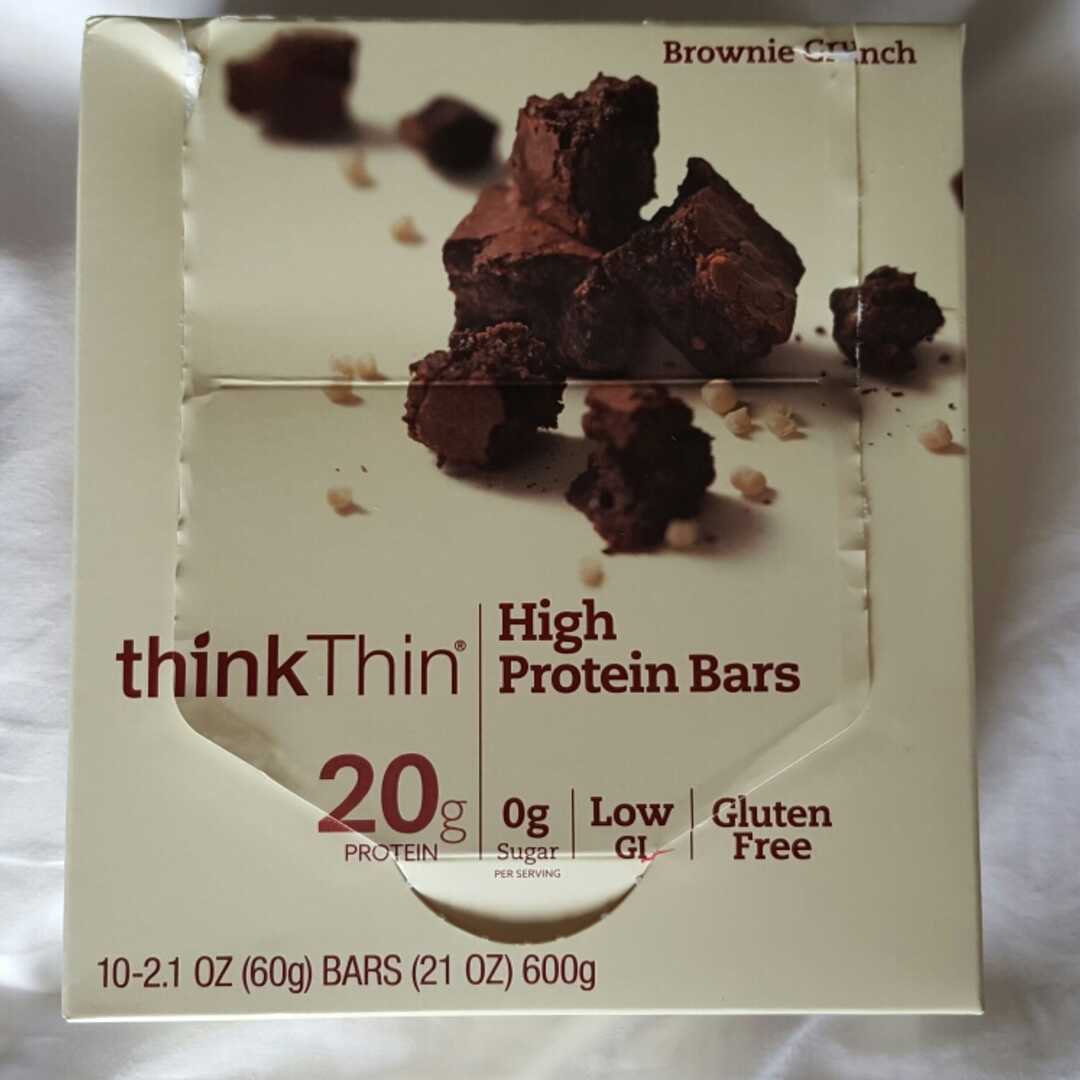 thinkThin Brownie Crunch High Protein Bar