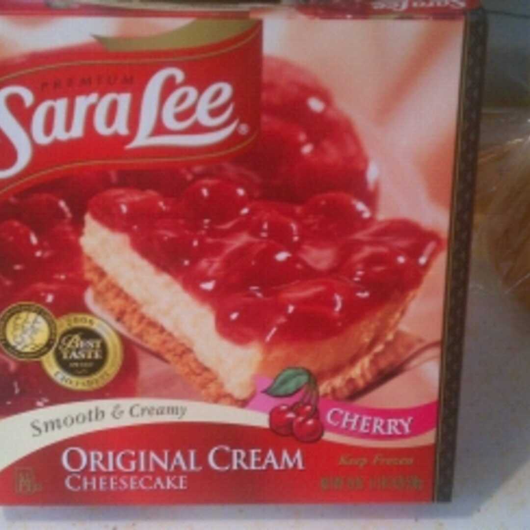 Calories in Sara Lee Premium Smooth & Creamy Cherry Original Cream  Cheesecake and Nutrition Facts