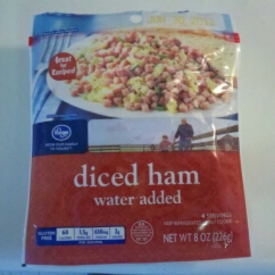 Kroger Diced Ham (Water Added)