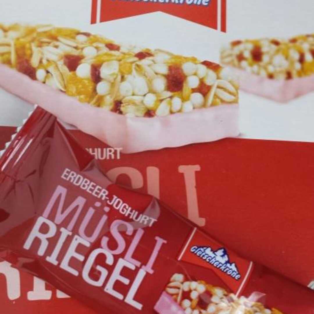 Gletscherkrone Müsli Riegel Erdbeer-Joghurt