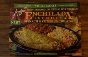 Amy's Enchilada Verde Spinach & Cheese Enchilada Whole Meal