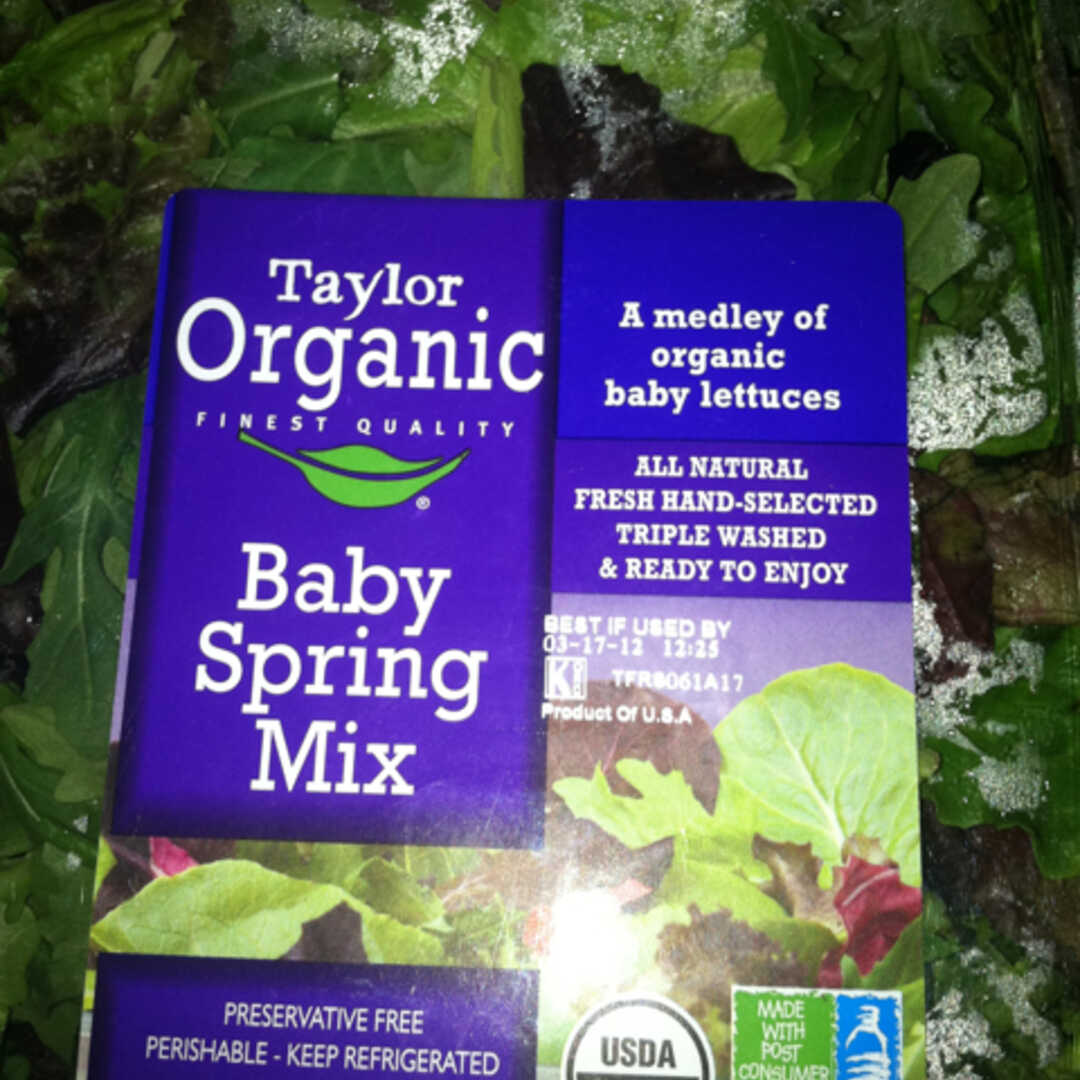 Taylor Farms Organic Baby Spring Mix