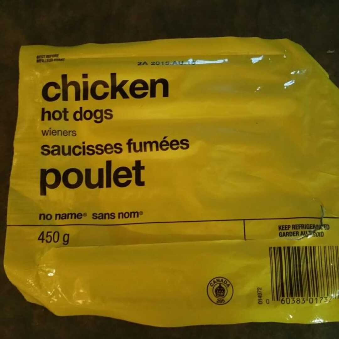 No Name Chicken Hot Dogs