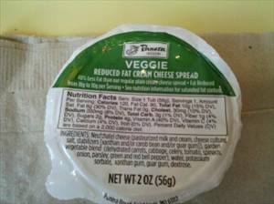 Panera Bread Reduced Fat Veggie Cream Cheese Spread