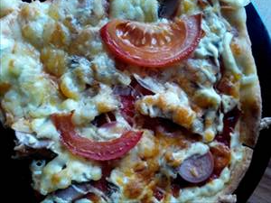 Пицца с Сыром (36 см, Тонкая Корочка)