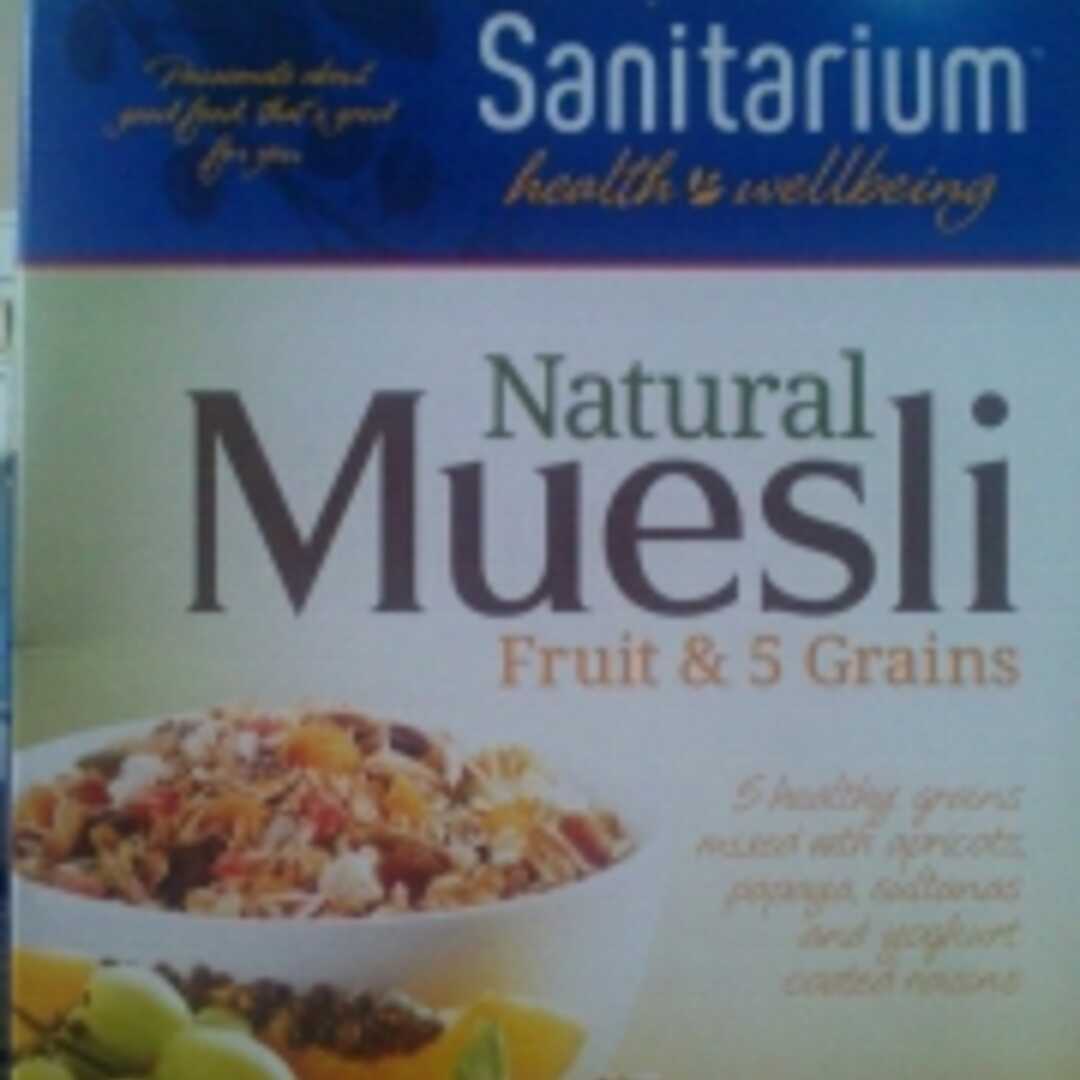 Sanitarium Natural Muesli Fruit & 5 Grains