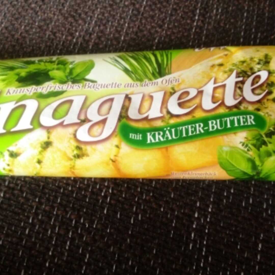 Aldi Snaguette mit Kräuter-Butter