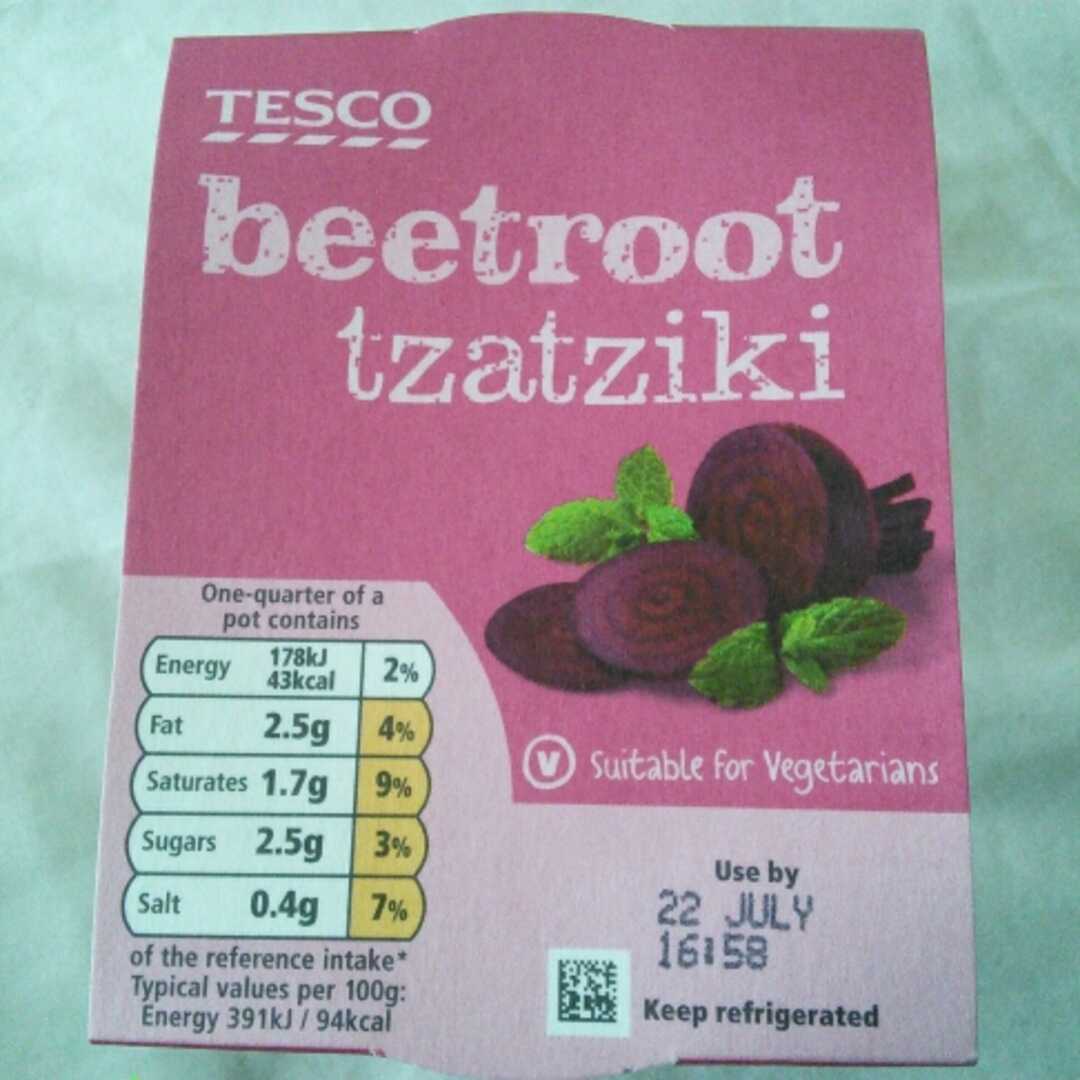 Tesco Beetroot Tzatziki Dip