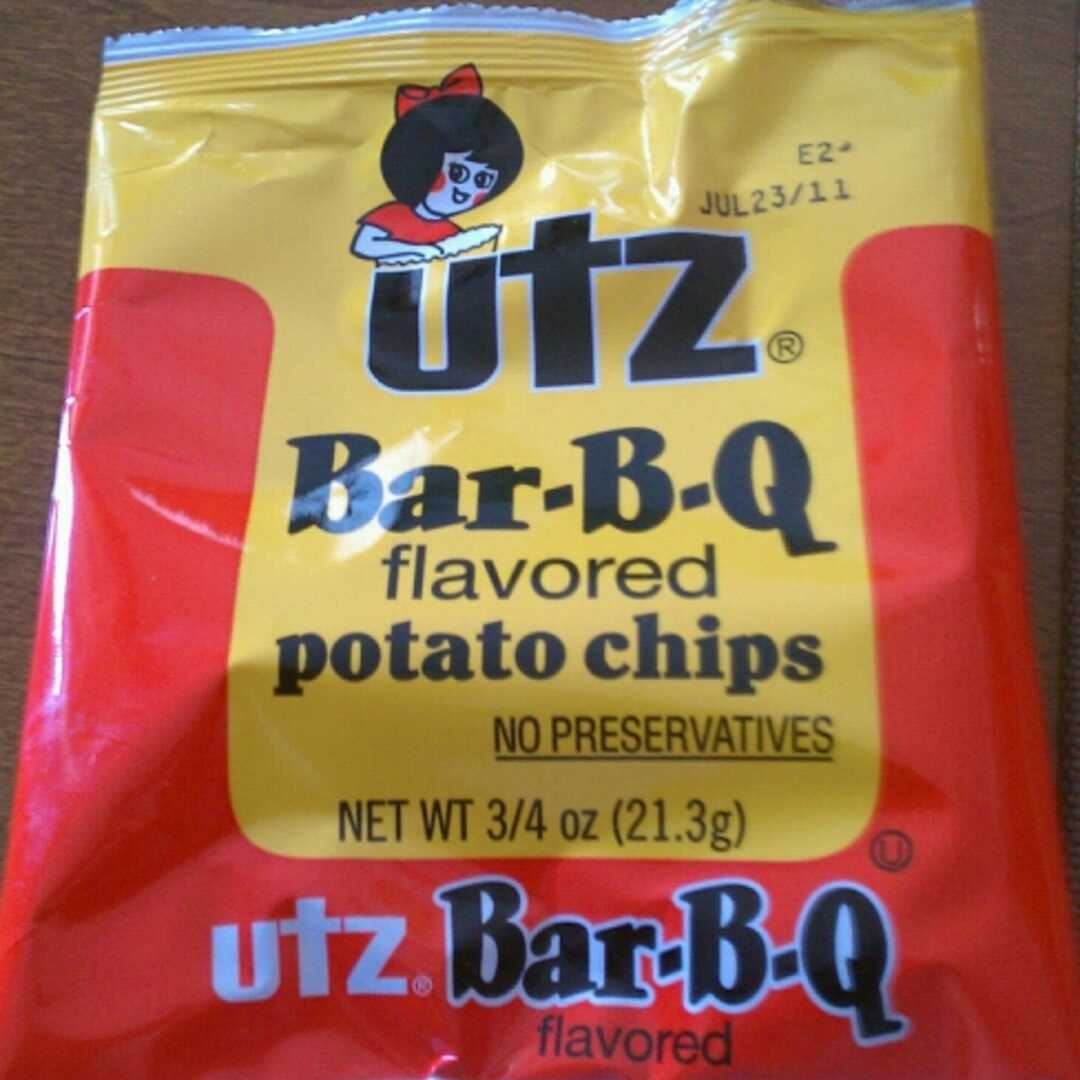 Utz All Natural Bar-B-Q Flavored Crisp Potato Chips (Family Size)