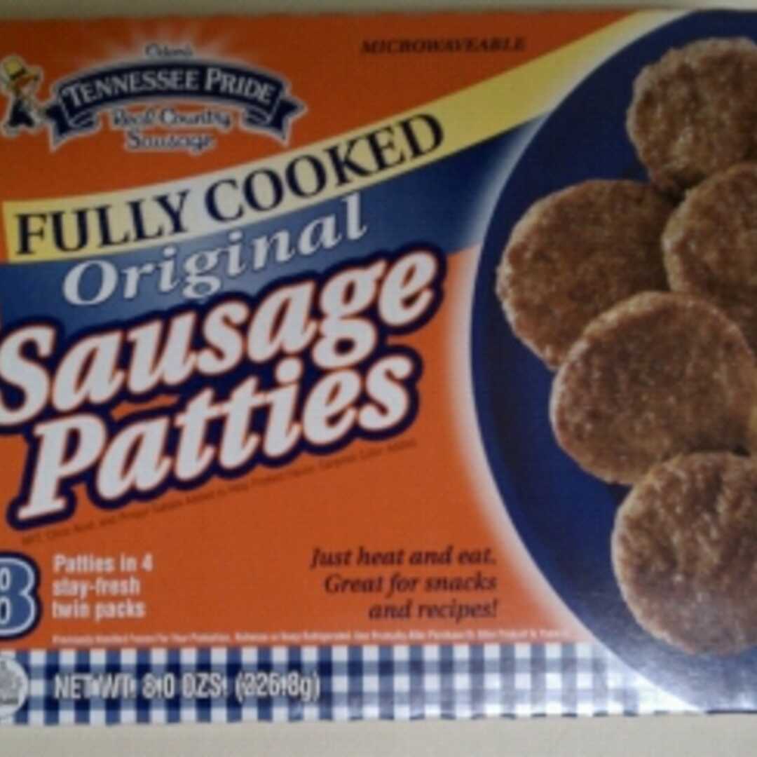 Odom's Tennessee Pride Fully Cooked Original Sausage Patties
