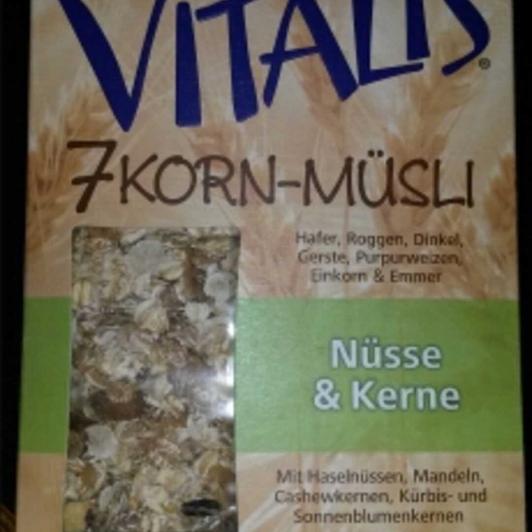 Vitalis 7 Korn Müsli Nüsse & Kerne