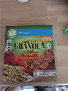 Harvest Morn Crunchy Granola Bar Maple Syrup