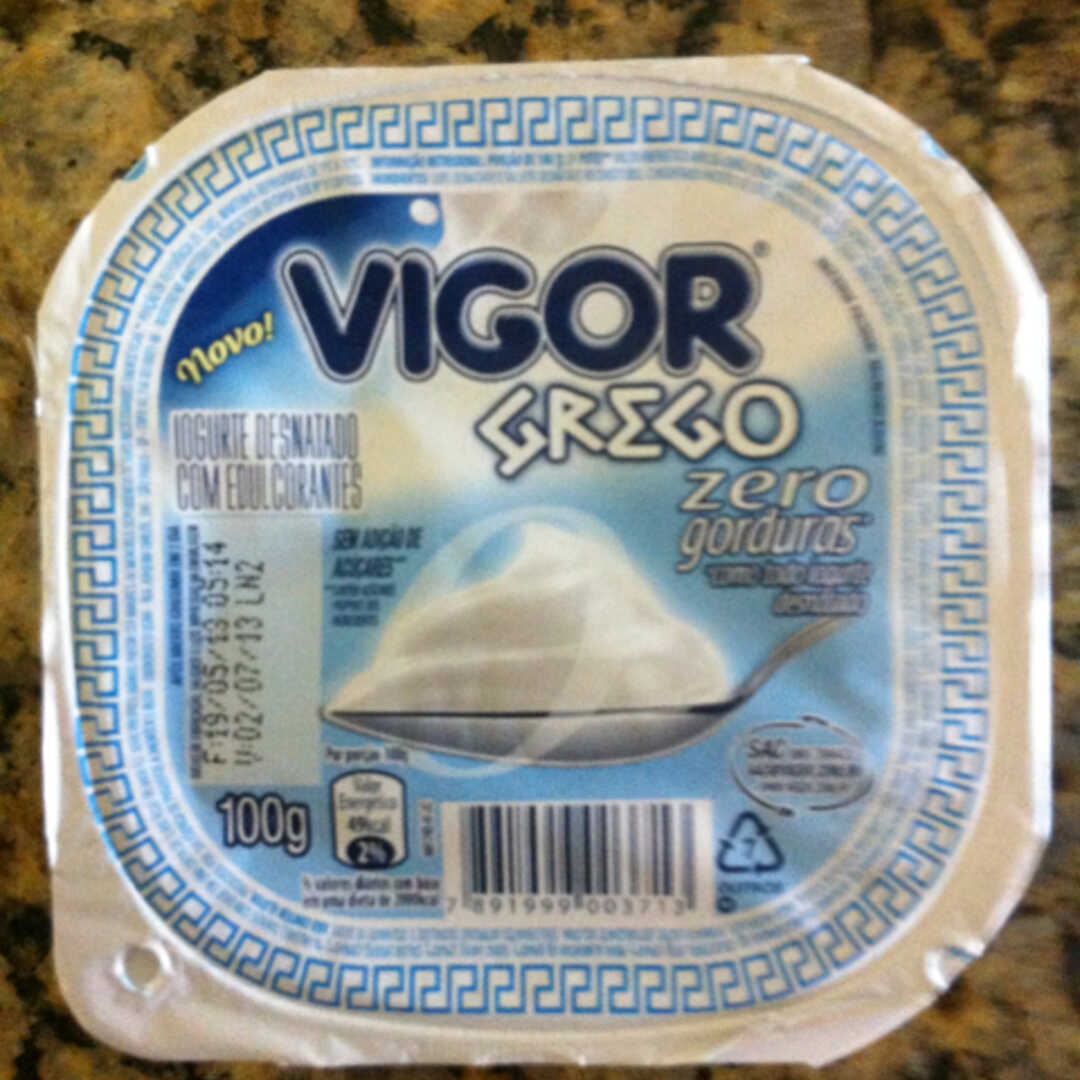Vigor Iogurte Grego Zero