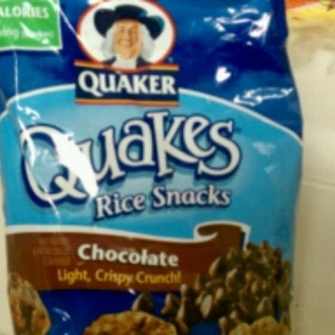 Quaker Quakes Rice Snacks - Chocolate