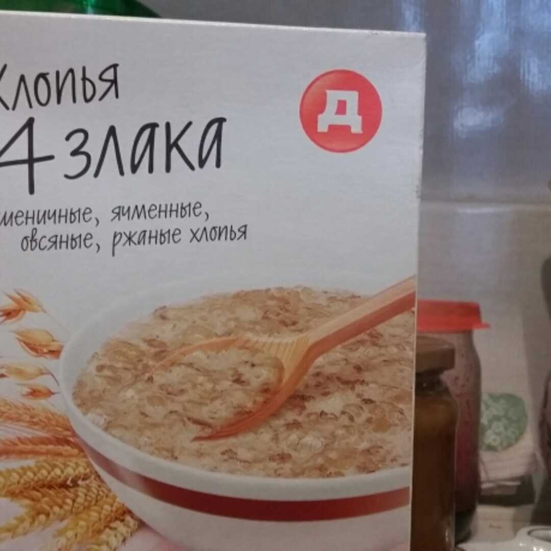 Дикси Хлопья 4 Злака