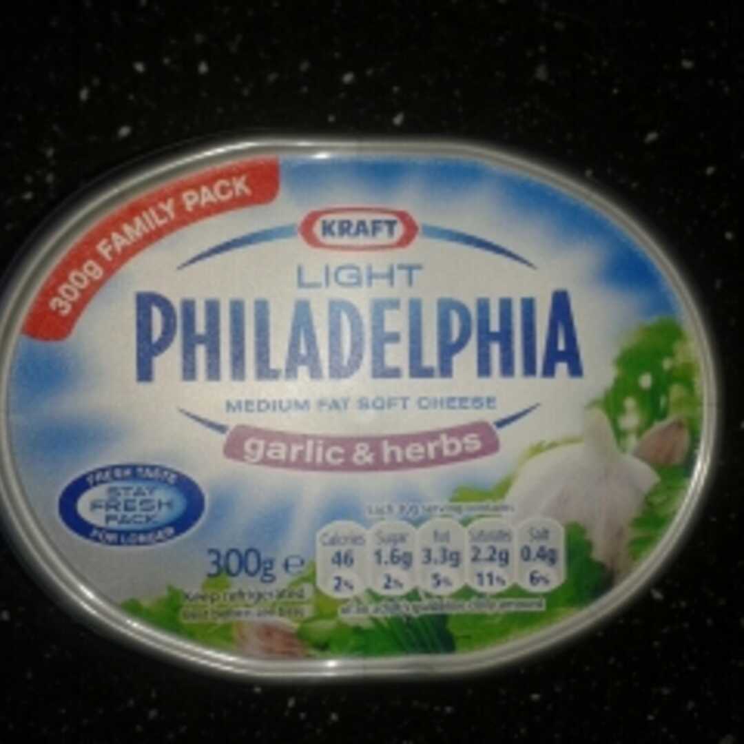 Philadelphia Light Cream Cheese with Garlic & Herb