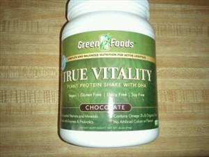Green Foods True Vitality Plant Protein Shake