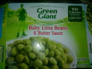 Green Giant Baby Lima Beans & Butter Sauce
