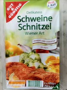 Gut & Günstig Schweine Schnitzel Wiener Art