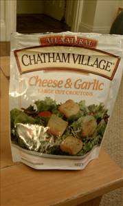 Chatham Village  Large Cut Cheese & Garlic Croutons