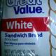Great Value Enriched White Sandwich Bread