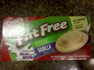 Hunt's Fat Free Vanilla Pudding Snack Pack