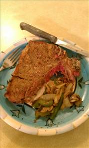 Beef T-Bone Steak (Lean Only, Trimmed to 0" Fat, Cooked, Broiled)