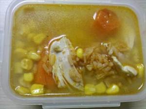 Vegetable Chicken Rice Soup (Prepared with Water or Ready-to-Serve)