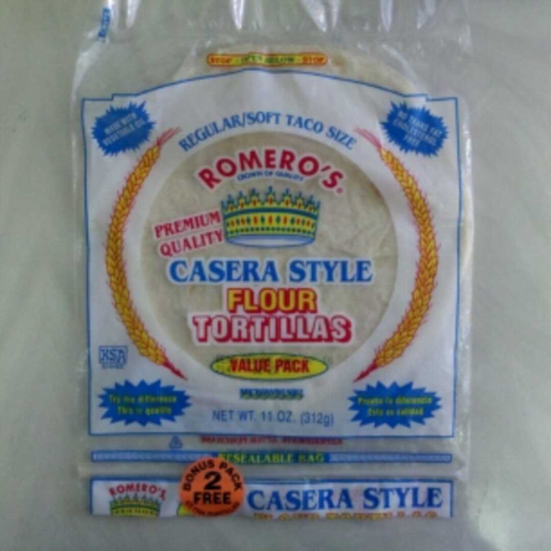 Romero's Casera Style Flour Tortillas (40g)