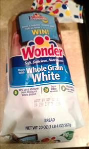 Wonder Whole Grain White Bread