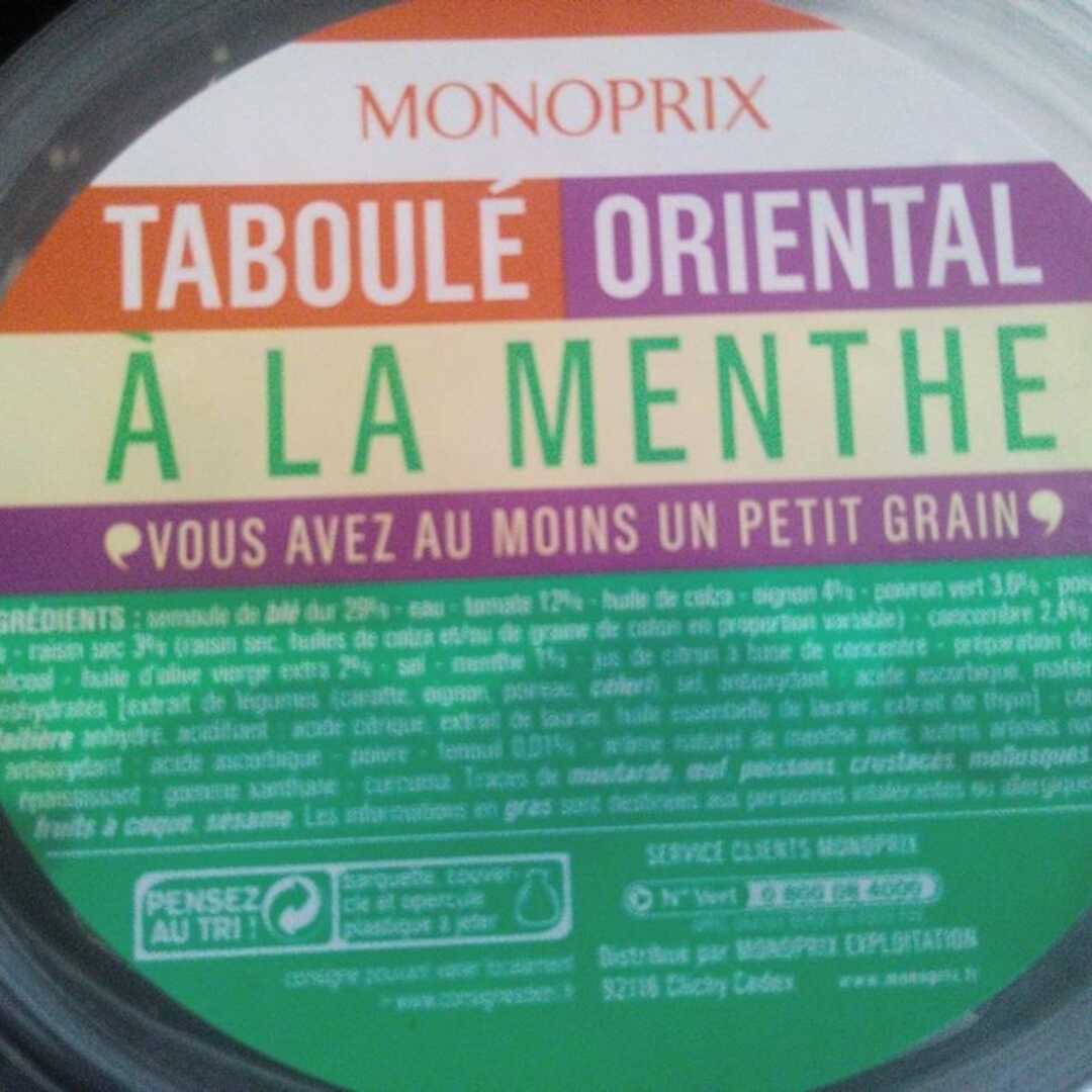 Monoprix Taboulé Oriental à la Menthe