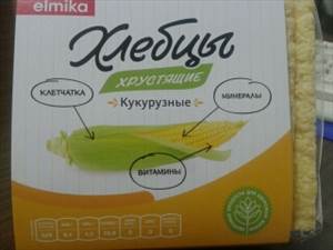 Elmika Хлебцы Хрустящие Кукурузные