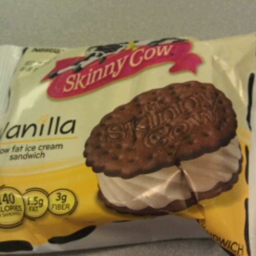 Skinny Cow Low Fat Ice Cream Sandwiches - Vanilla