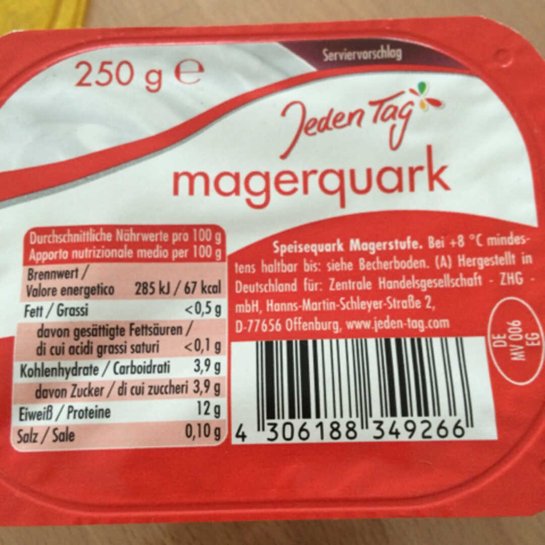 Jeden Tag Magerquark