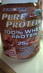 Pure Protein 100% Whey Protein - Frosty Chocolate