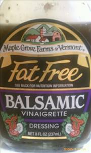 Maple Grove Farms Fat Free Balsamic Vinaigrette Dressing