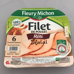 Fleury Michon Filet de Poulet Rôti (26.7g)