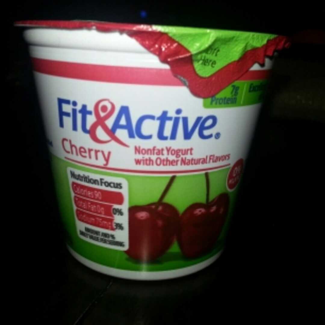 Fit & Active Cherry Nonfat Yogurt