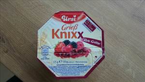 Knixx Grieß-Dessert Rote Grütze