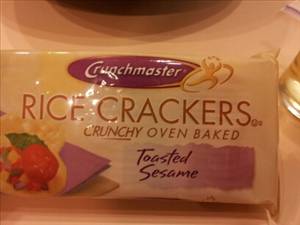Crunchmaster Toasted Sesame Rice Crackers