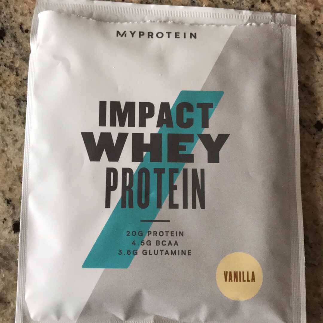 MyProtein Impact Whey Protein - Vanilla 1kg