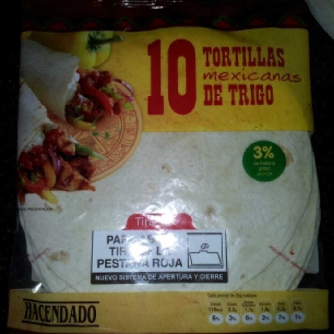 Hacendado Tortitas Mexicanas de Trigo